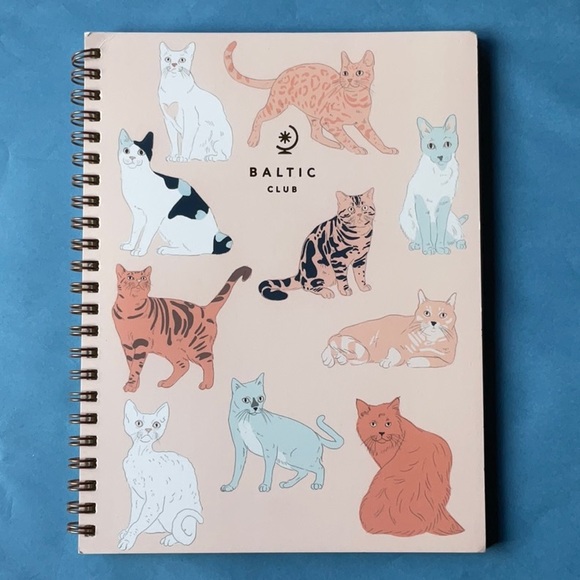 π BALTIC CLUB CAT NOTEBOOK π NWT π - Picture 14 of 16